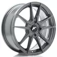 JR Wheels JR21 17x7 ET20-40 4H BLANK Hyper Gray - Japan Racing vanteet - 5902211995708 - 1