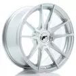 JR Wheels JR21 17x8 ET20-35 BLANK Silver Machined - Japan Racing vanteet - 5902211995968 - 1