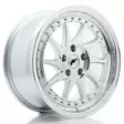 JR Wheels JR26 17x8 ET35 5x112 Silver Machined Face - Japan Racing vanteet - 5902211976318 - 1