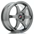 JR Wheels JR3 17x7 ET20-42 4H BLANK Gun Metal - Japan Racing vanteet - 5902211989028 - 1
