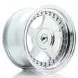 JR Wheels JR6 16x9 ET0-20 BLANK Silver Machined Face - Japan Racing vanteet - 5902211999188 - 1