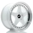 JR Wheels JR6 17x9 ET20-35 5H BLANK White w/Machined Lip - Japan Racing vanteet - 5902211999348 - 1