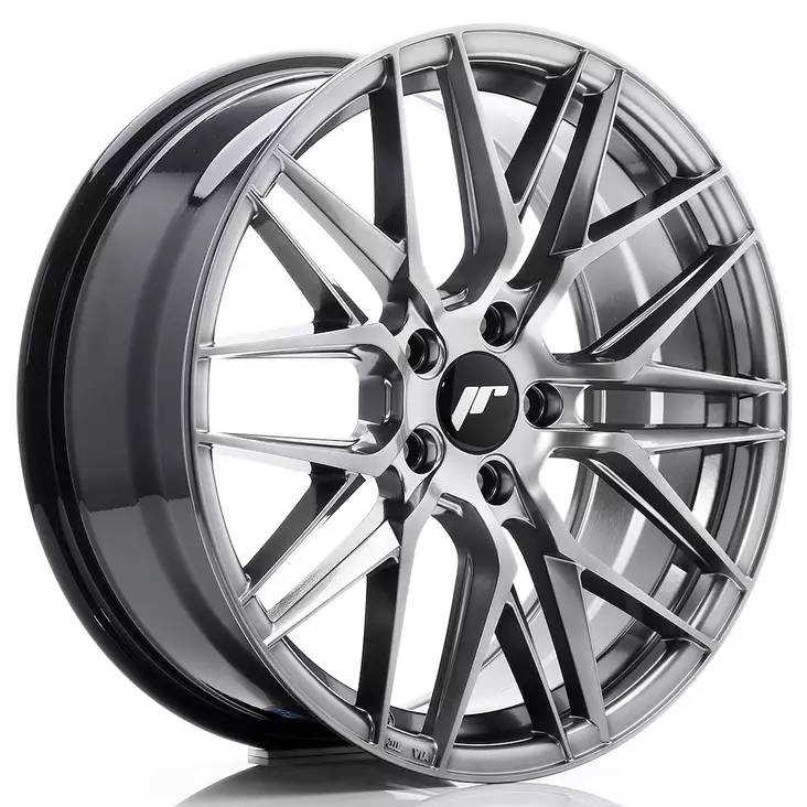 JR Wheels JR28 18x7,5 ET40 5x100 Hyper Black - Japan Racing vanteet - 5906871106528 - 1