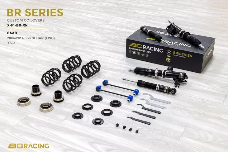 BC Racing alustasarja Saab 9-3 2gen 2wd - BC Racing alustasarjat - BRR01868 - 1