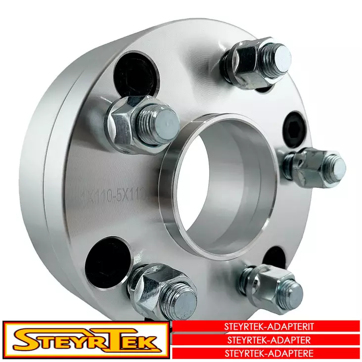 Jaonmuutosadapteri (levikepala) Mönkijään (ATV) 51mm 4x110/5x112 - Spacerit - 6438431033238 - 1