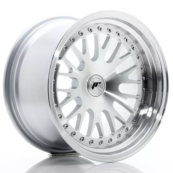 JR Wheels JR10 16x9 ET10-20 Blank Silver Machined Face - Japan Racing vanteet - 5902211923398 - 1