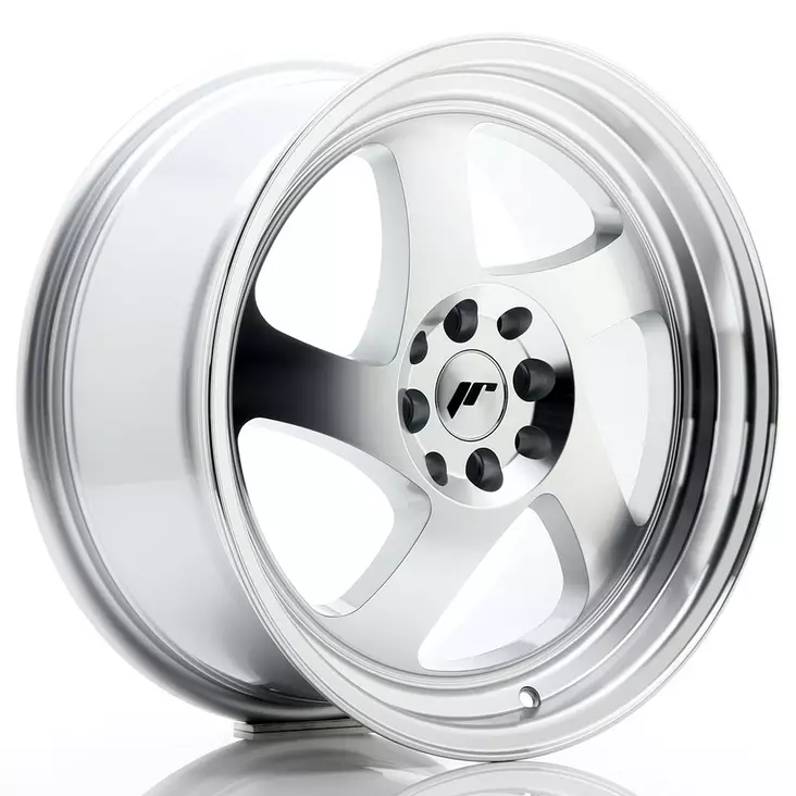 JR Wheels JR15 17x8 ET35 5x100/114 Machined Silver - Japan Racing vanteet - 5902211910138 - 1