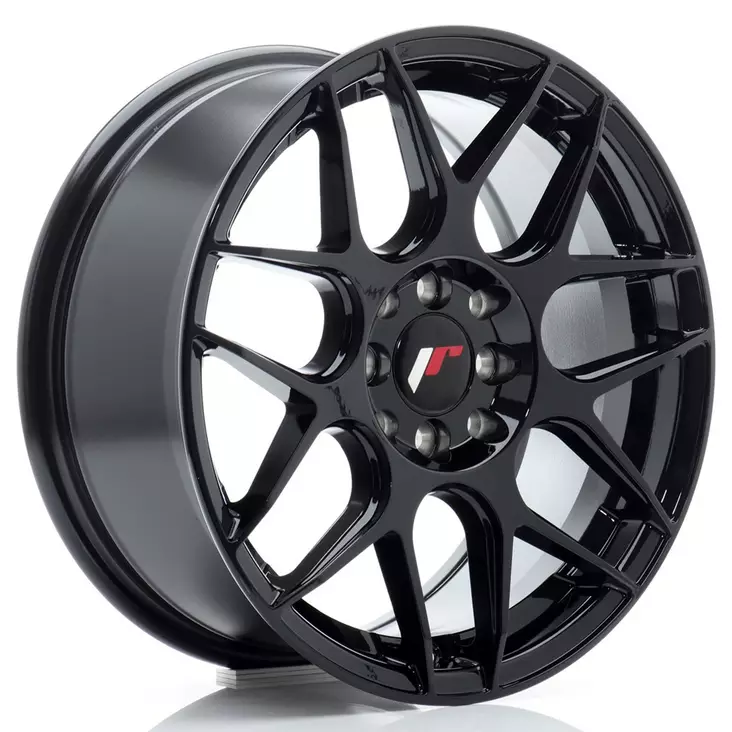 JR Wheels JR18 16x7 ET35 4x100/114,3 Gloss Black - Japan Racing vanteet - 5902211993568 - 1