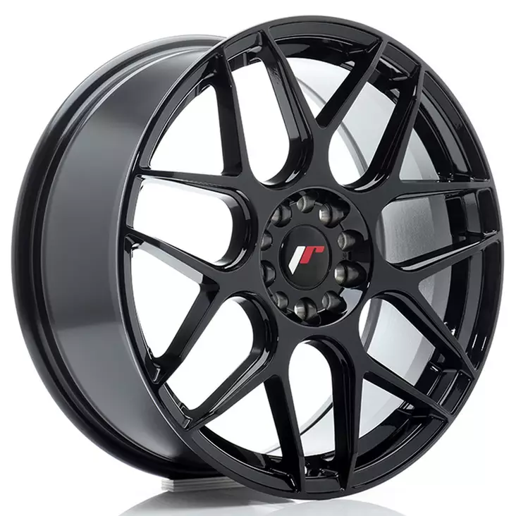 JR Wheels JR18 18x7,5 ET40 5x112/114 Gloss Black - Japan Racing vanteet - 5902211994008 - 1