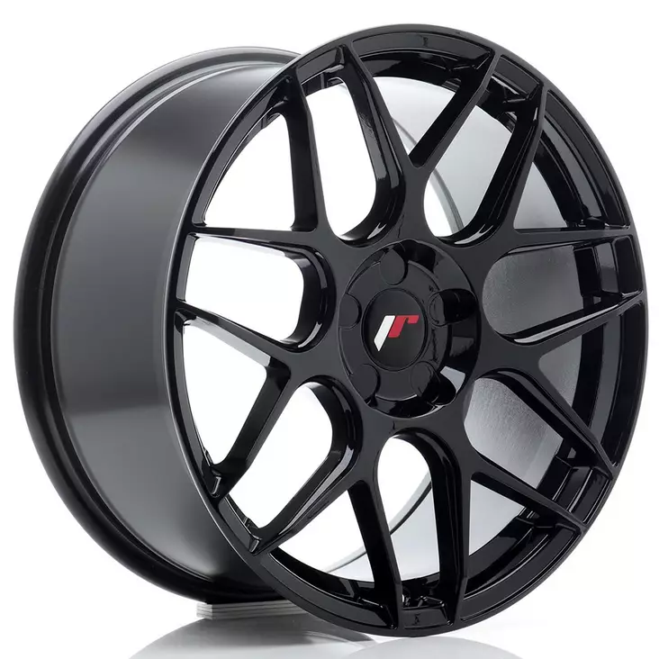 JR Wheels JR18 18x8,5 ET45 5x112 Gloss Black - Japan Racing vanteet - 5906871114448 - 1
