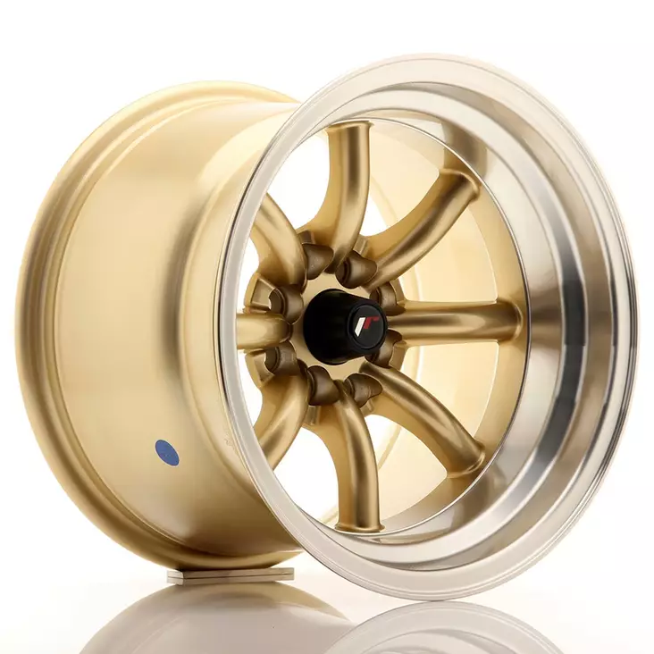JR Wheels JR19 15x10,5 ET-32 4x100/114 Gold - Japan Racing vanteet - 5902211917038 - 1