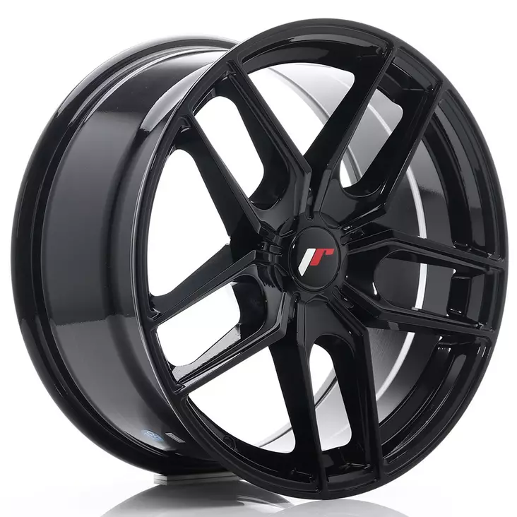 JR Wheels JR25 18x8,5 ET20-40 5H BLANK Gloss Black - Japan Racing vanteet - 5902211925248 - 1