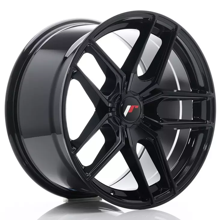 JR Wheels JR25 18x9,5 ET20-40 5H BLANK Gloss Black - Japan Racing vanteet - 5902211925408 - 1