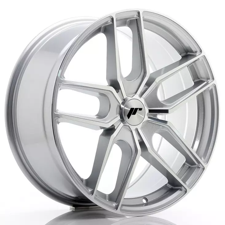 JR Wheels JR25 19x8,5 ET20-40 5H BLANK Silver Machined Face - Japan Racing vanteet - 5902211925668 - 1