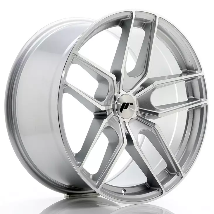JR Wheels JR25 19x9,5 ET20-40 5H BLANK Silver Machined Face - Japan Racing vanteet - 5902211925828 - 1