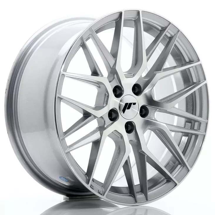 JR Wheels JR28 17x8 ET40 5x114,3 Silver Machined Face - Japan Racing vanteet - 5902211936848 - 1