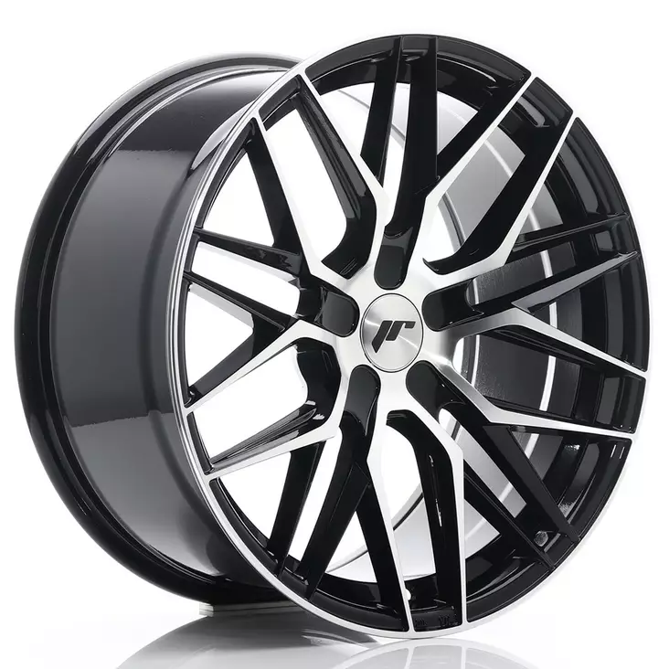 JR Wheels JR28 19x9,5 ET40 5x112 Gloss Black Machined - Japan Racing vanteet - 5906871107358 - 1