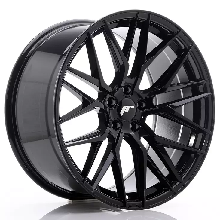 JR Wheels JR28 20x10 ET40 5x112 Gloss Black - Japan Racing vanteet - 5902211944768 - 1
