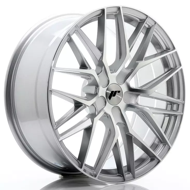 JR Wheels JR28 20x8,5 ET40 5x114,3 Silver Machined - Japan Racing vanteet - 5906871107488 - 1