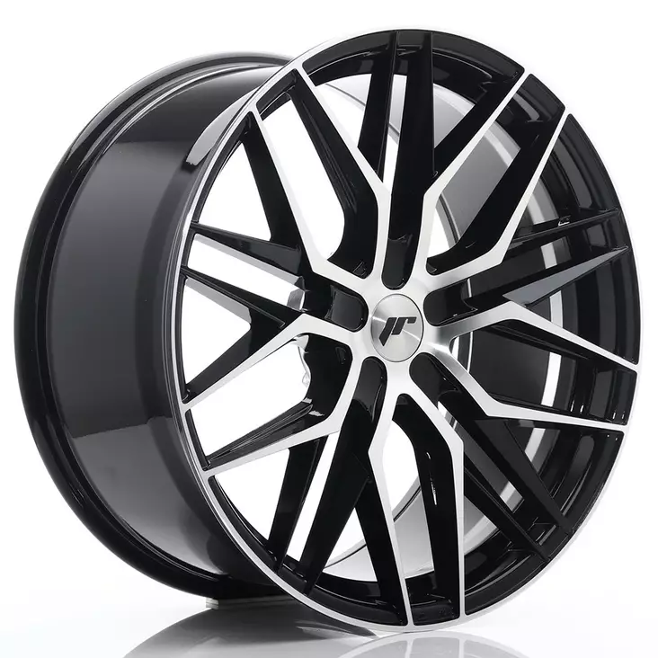 JR Wheels JR28 22x10,5 ET15-50 5H BLANK Gloss Black Machined Face - Japan Racing vanteet - 5902211938248 - 1