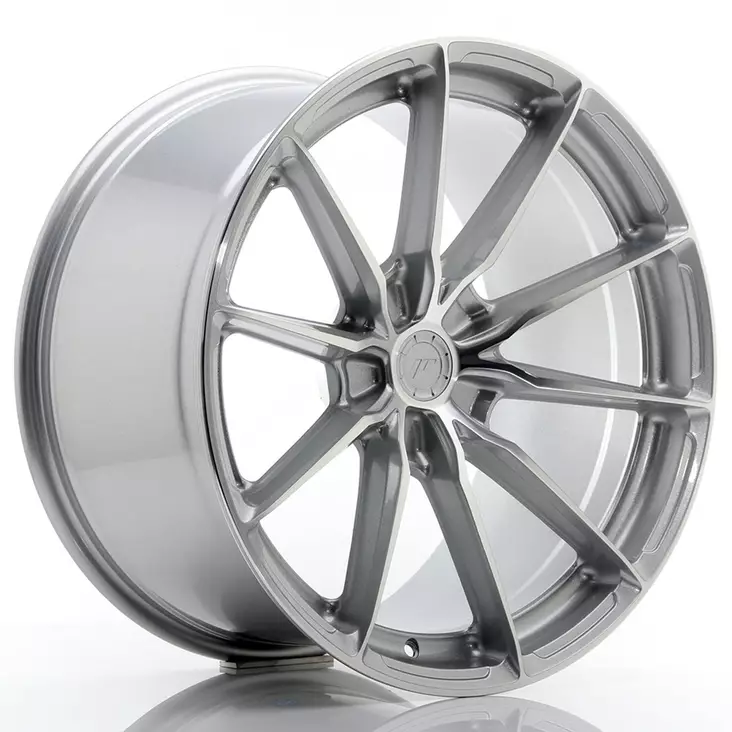 JR Wheels JR37 20x10,5 ET40 5x114,3 Silver Machined - Japan Racing vanteet - 5906871109338 - 1