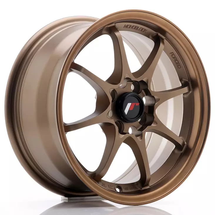 JR Wheels JR5 15x7 ET35 4x100 Dark Anodized Bronze - Japan Racing vanteet - 5902211917588 - 1