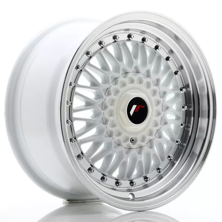 JR Wheels JR9 16x8 ET25 4x100/108 White w/Machined Lip - Japan Racing vanteet - 5902211907848 - 1