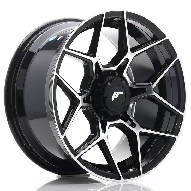 JR Wheels JRX9 18x9 ET18 6x139.7 Gloss Black Machined Face - Japan Racing vanteet - 5902211941958 - 1