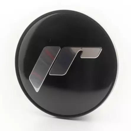 Center Cap Flat Universal Black + Silver Letters - Vanteiden keskikupit - 5902211973669 - 0