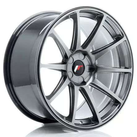 JR Wheels JR11 19x9,5 ET15-35 5H Blank Hyper Black - Japan Racing vanteet - 5902211990529 - 1