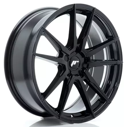 JR Wheels JR21 20x8,5 ET20-45 5H BLANK Glossy Black - Japan Racing vanteet - 5902211996859 - 1
