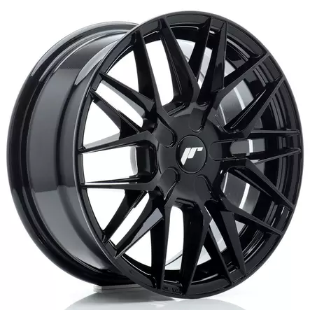 JR Wheels JR28 16x7 ET20-40 BLANK Gloss Black - Japan Racing vanteet - 5902211985419 - 1