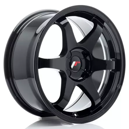 JR Wheels JR3 17x8 ET20-35 4H BLANK Gloss Black - Japan Racing vanteet - 5902211998549 - 1