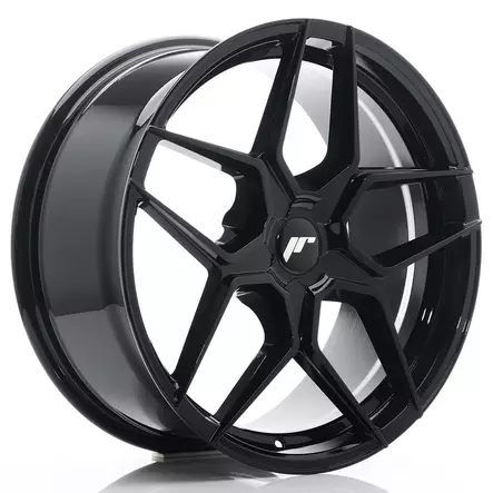 JR Wheels JR34 19x8,5 ET35-40 5H BLANK Gloss Black - Japan Racing vanteet - 5902211938729 - 1