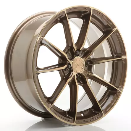 JR Wheels JR37 17x8 ET40 4x100 Platinum Bronze - Japan Racing vanteet - 5902211957249 - 1