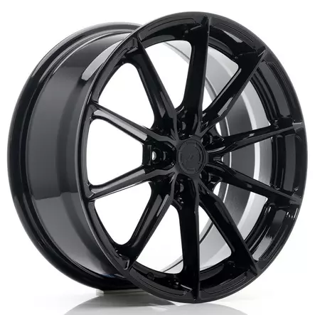 JR Wheels JR37 18x8 ET45 5x112 Glossy Black - Japan Racing vanteet - 5902211957379 - 1
