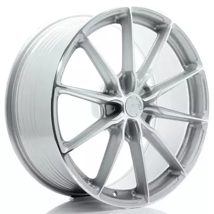 JR Wheels JR37 21x9,5 ET22 5x112 Silver Machined - Japan Racing vanteet - 5906871109499 - 1