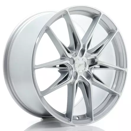 JR Wheels JR44 20x9,5 ET20-57 5H BLANK Silver w/ Machined Face - Japan Racing vanteet - 5902211988069 - 1