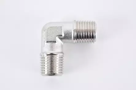 Kaksoisnippa 1/4" MNPT 90kulma - Paineilmaliittimet ja sovitteet - paineil0039 - 1