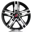 Cavallo BlackPolish Pakettiautoihin 7.5x17 - Alumiinivanteet muut merkit - 6438431003309 - 2