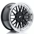JR Wheels JR23 18x9,5 ET20-48 5H BLANK Gloss Black w/Machined Lip - Japan Racing vanteet - 5902211995319 - 1