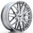 JR Wheels JR28 17x7 ET20-45 BLANK Silver Machined Face - Japan Racing vanteet - 5902211946229 - 1