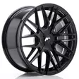 JR Wheels JR28 17x8 ET25-40 BLANK Gloss Black - Japan Racing vanteet - 5902211936749 - 1