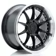 JR Wheels JR41 18x9,5 ET15-35 5H BLANK Glossy Black w/Machined Lip - Japan Racing vanteet - 5902211973539 - 1