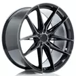 JR Wheels JR44 22x11 ET15-45 5H BLANK Black Machined w/Tinted Face - Japan Racing vanteet - 5902211988359 - 1