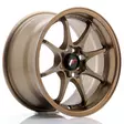 JR Wheels JR5 15x8 ET28 4x100 Dark Anodized Bronze - Japan Racing vanteet - 5902211917649 - 1