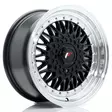 JR Wheels JR9 16x7,5 ET25 4x100/108 Gloss Black w/Machined Lip - Japan Racing vanteet - 5902211986669 - 1
