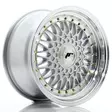 JR Wheels JR9 16x8 ET25 BLANK Silver w/Machined Lip - Japan Racing vanteet - 5902211912149 - 1