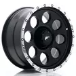 JR Wheels JRX4 18x9 ET0-20 6H BLANK Matt Black w/Machined Lip - Japan Racing vanteet - 5902211970569 - 1