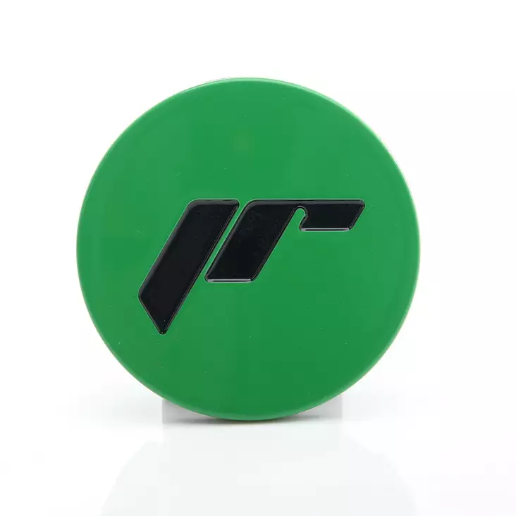 JR Aluminum Center Cap 68mm Green - Vanteiden keskikupit - 5902211953289 - 1